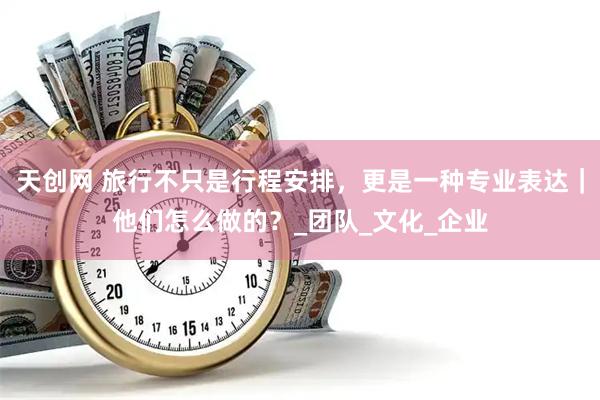 天创网 旅行不只是行程安排，更是一种专业表达｜他们怎么做的？_团队_文化_企业