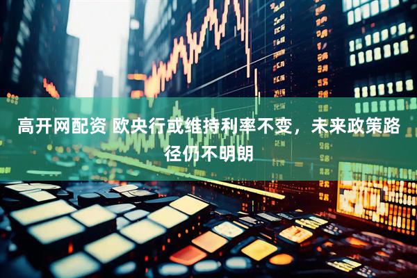 高开网配资 欧央行或维持利率不变，未来政策路径仍不明朗